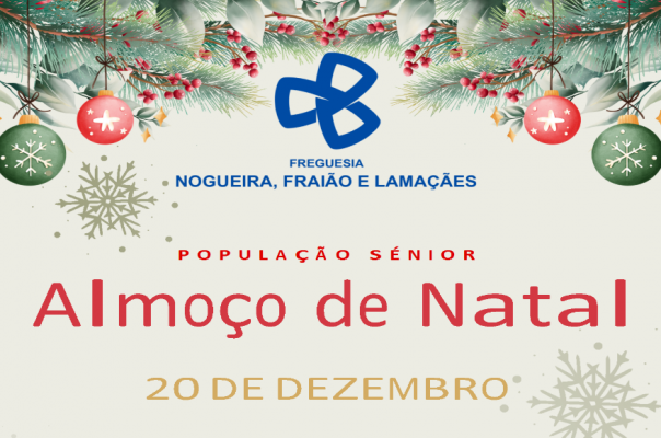 Almoço de Natal para a população Sénior - 2025