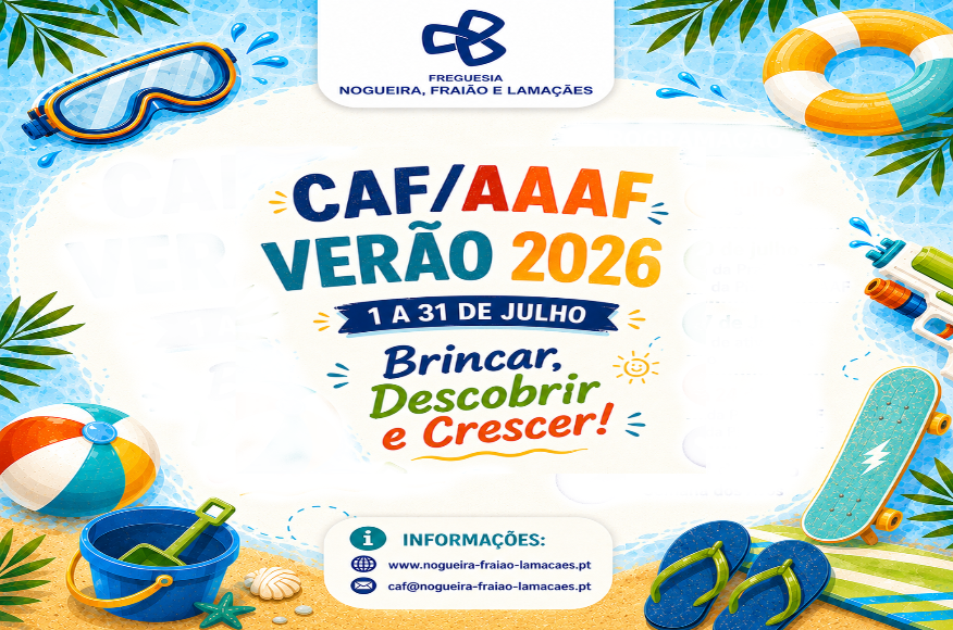 F&Eacute;RIAS DE VER&Atilde;O DA AAAF/CAF 2026