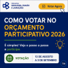 Or&ccedil;amento Participativo 2026 entra na fase de vota&ccedil;&atilde;o