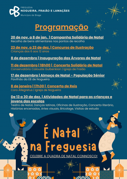 &Eacute; NATAL NA FREGUESIA